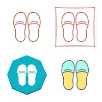 Slippers Vector Icon