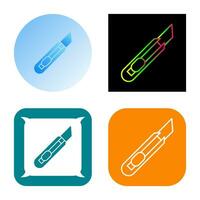 Stationery Knife Vector Icon