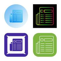 News Paper Vector Icon