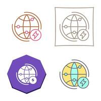 Globe Earth Vector Icon