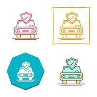 Car Protection Vector Icon