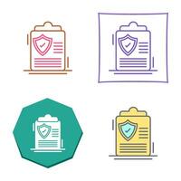 Protection Policy Vector Icon