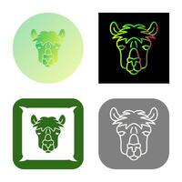 Alpaca Vector Icon