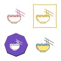 Chinese food Vector Icon