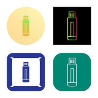 USB Drive Vector Icon