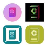 Global Report Vector Icon