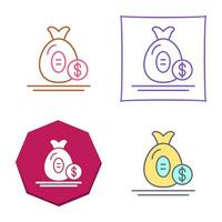 Money Bag Vector Icon