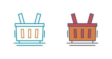 Shopping Basket Vector Icon