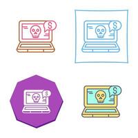 Online Fraud Vector Icon