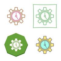 Time Management Vector Icon