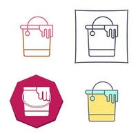 Paint Bucket Vector Icon