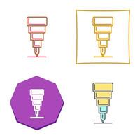 Fine Tip Pen Vector Icon