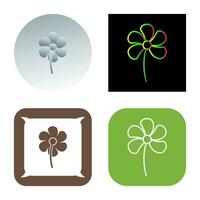 Small flowers Vector Icon