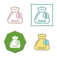 Money Bag Vector Icon