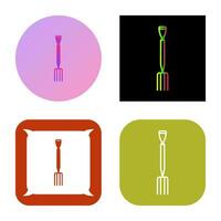 Gardening Fork Vector Icon