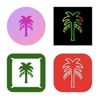 Coconut trees Vector Icon