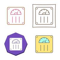 Weight Scale Vector Icon