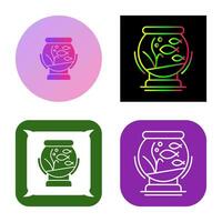 Fishbowl Vector Icon