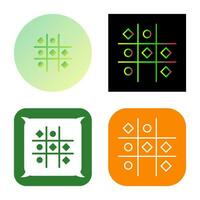 Tic Tac Toe Vector Icon