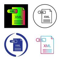 XML Vector Icon