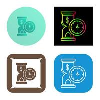 Time is Money Vector Icon