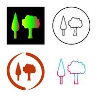 Trees Vector Icon