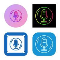 Microphone Vector Icon