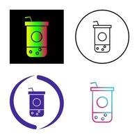 Chocolate Shake Vector Icon
