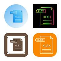 XLSX Vector Icon