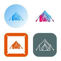 Tent Vector Icon