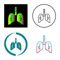 Lung Vector Icon