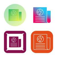 Newspaper Vector Icon