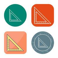 Set Square Vector Icon