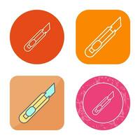 Stationery Knife Vector Icon