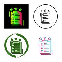 Project Features Vector Icon