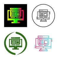 Adaptive Layout Vector Icon