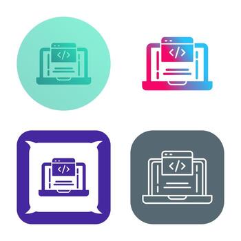 Coding Vector Icon