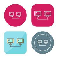 Connected Systems Vector Icon