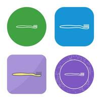 Toothbrush Vector Icon