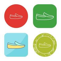 Men's Loafers Vector Icon