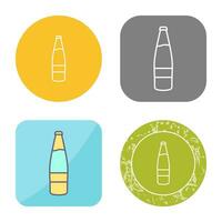 Beer Bottle Vector Icon