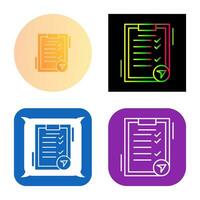 Clipboard Vector Icon