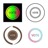 Vote Link Vector Icon