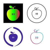 Apples Vector Icon