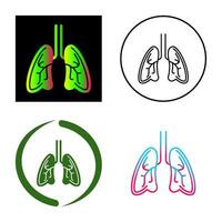 Lungs Vector Icon