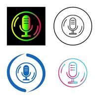 Microphone Vector Icon