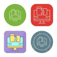 Data Loss Vector Icon