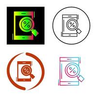 Magnifying Glass Vector Icon