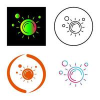 Sun Vector Icon