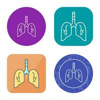 Lung Vector Icon